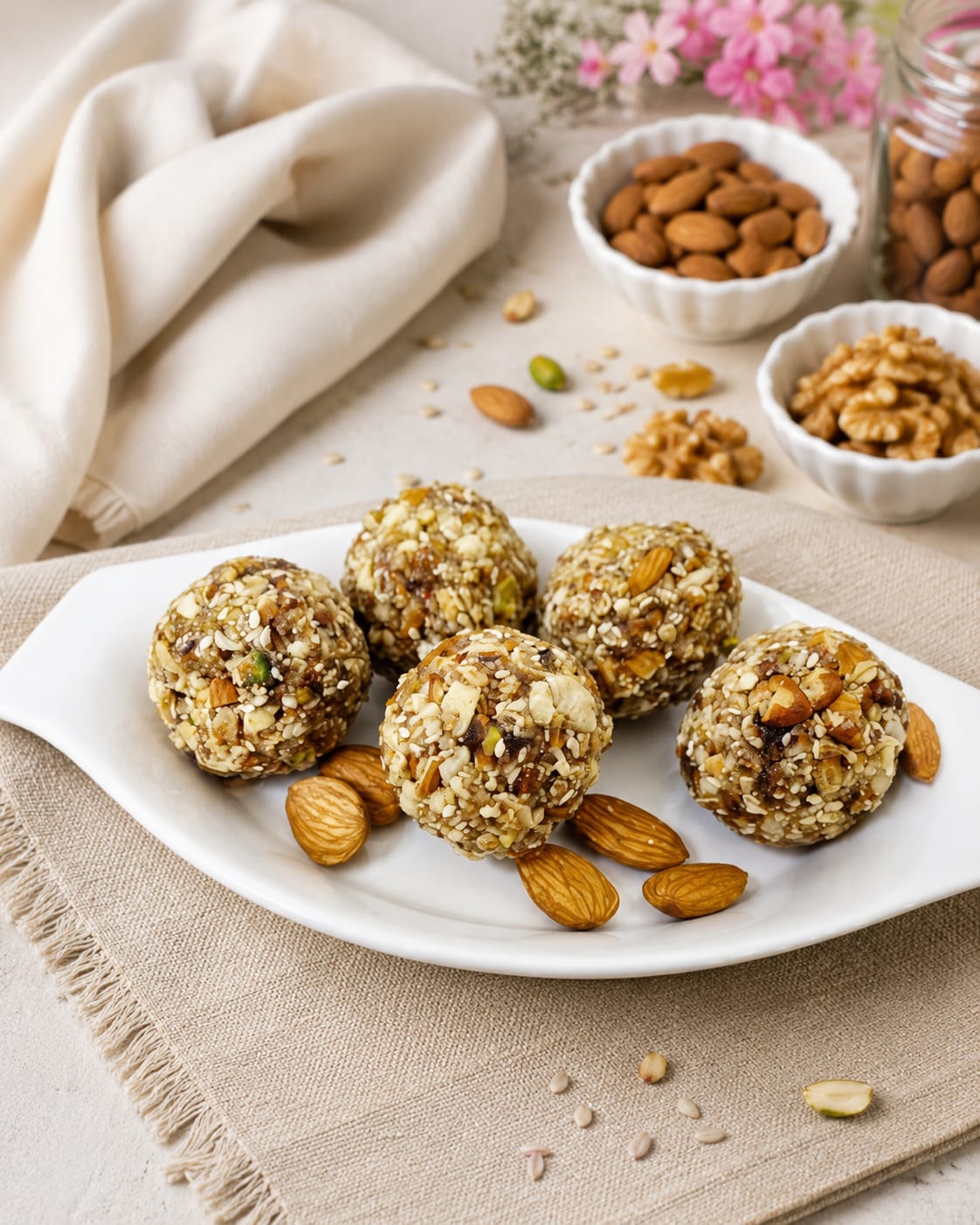 Dry fruits Laddu